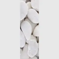 Vliesová fototapeta na zed' Bílé oblázky | 202 x 90 cm | FTNV 2908