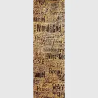 Vliesová fototapeta na zed' Nápisy na platně | 202 x 90 cm | FTNV 2926