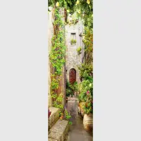 Vliesová fototapeta na zed' Kamenný dvorek | 202 x 90 cm | FTNV 2947