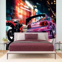 Vliesová fototapeta na zed' Automobilový závod | 375 x 270 cm | FTNXXL 0463