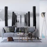 Vliesová fototapeta na zed' Poklidné molo | 375 x 270 cm | FTNXXL 1140