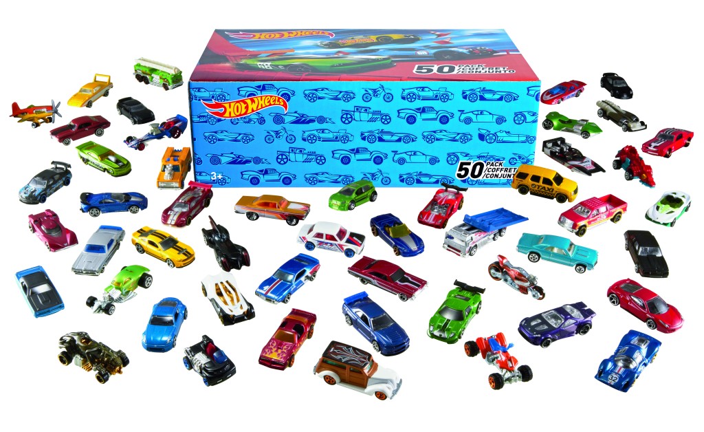 Hot Wheels angličák 50 ks