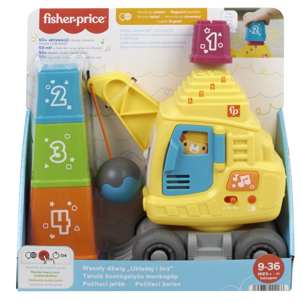 Fisher Price mluvící jeřáb