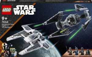 LEGO® Star Wars™ 75348 Mandalorianská stíhačka třídy Fang proti TIE Interceptoru
