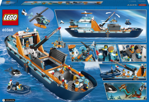 LEGO® City 60368 Arktická průzkumná loď