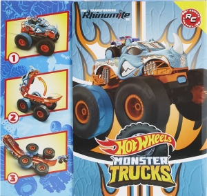 Hot Wheels RC Monster trucks transformujc se Rhinomite 1:1