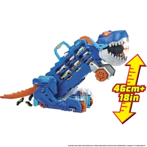 Hot Wheels city T-rex tahač se světly a zvuky