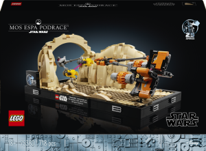 LEGO® Star Wars™ 75380 Závody kluzáků v Mos Espa – diorama