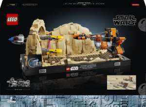 LEGO® Star Wars™ 75380 Závody kluzáků v Mos Espa – diorama
