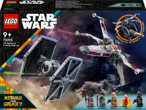 LEGO® Star Wars™ 75393 Stíhačka TIE a X-wing – kombinovaná stavebnice