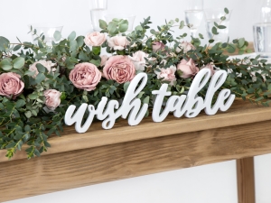 Devn npis Wish table, bl, 40x10cm