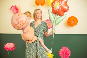 Matný fóliový balón ''Pro milovanou maminku'', 45 cm, mix