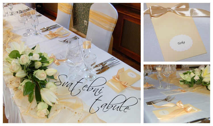 svatební tabule